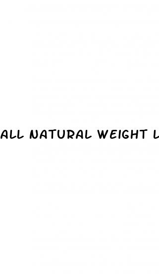 all natural weight loss gummies