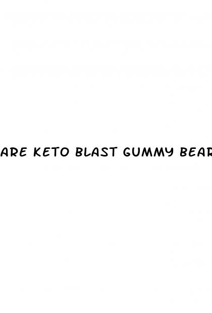 are keto blast gummy bears safe