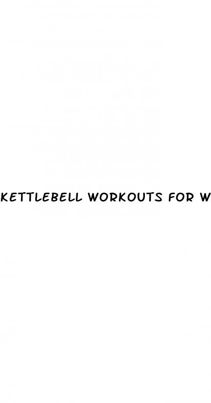 kettlebell workouts for weight loss