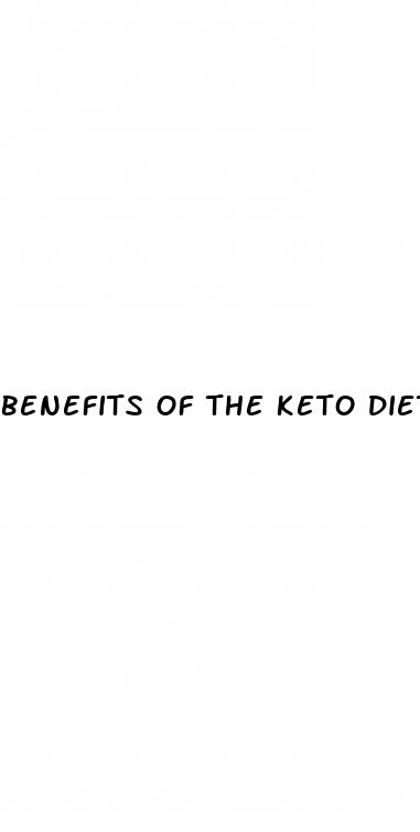 benefits of the keto diet