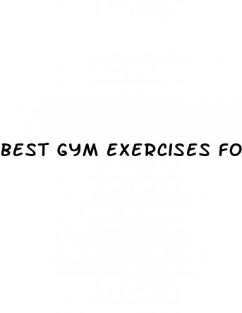 best gym exercises for weight loss