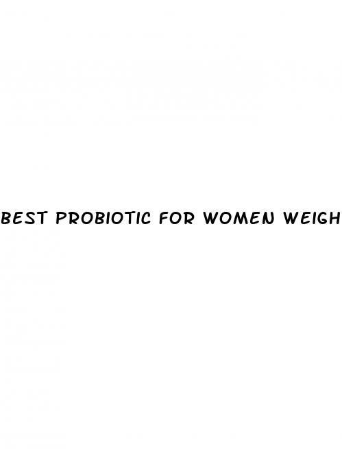 best probiotic for women weight loss
