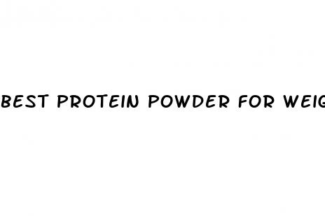 best protein powder for weight loss female