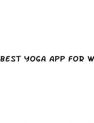 best yoga app for weight loss