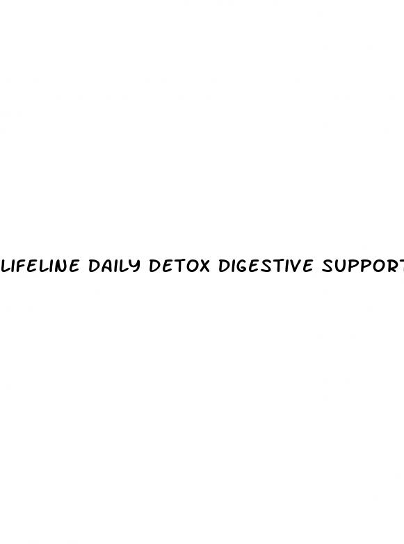 lifeline daily detox digestive support