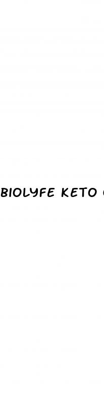 biolyfe keto gummies directions