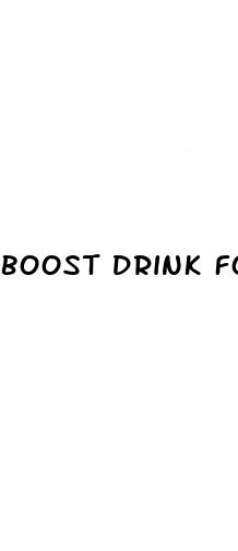 boost drink for weight loss