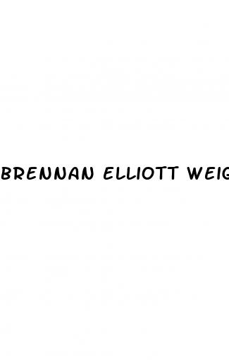 brennan elliott weight loss
