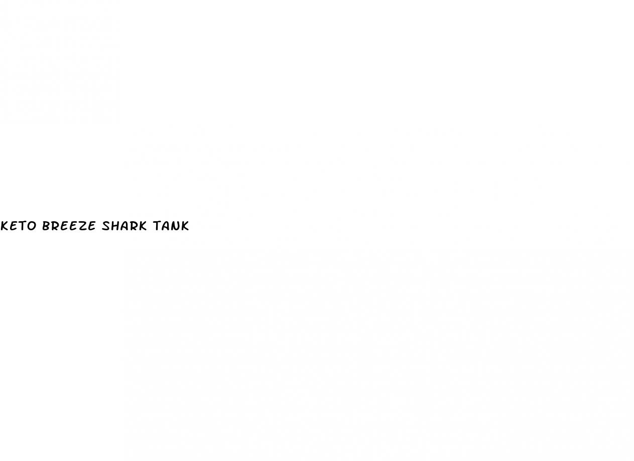 keto breeze shark tank