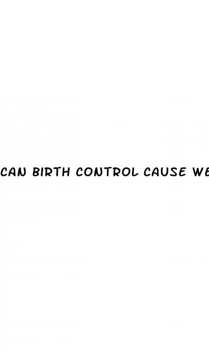 can birth control cause weight loss