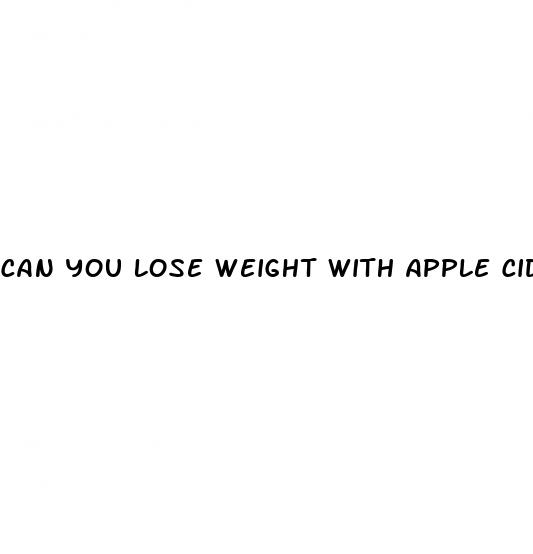 can you lose weight with apple cider vinegar pills