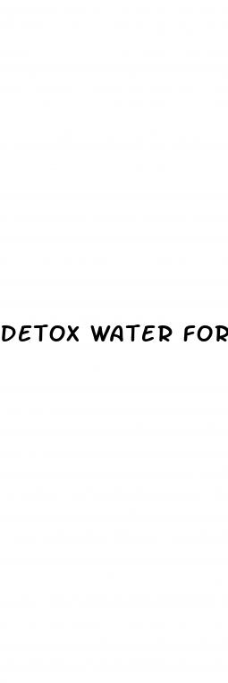 detox water for weight loss recipe