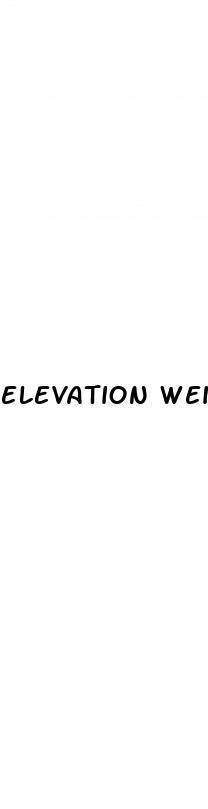 elevation weight loss