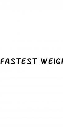 fastest weight loss program