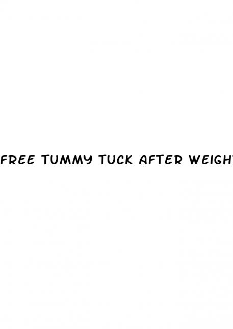 free tummy tuck after weight loss surgery