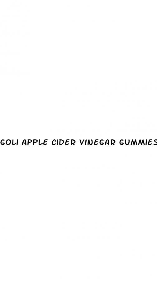 goli apple cider vinegar gummies target