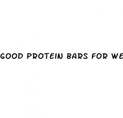 good protein bars for weight loss