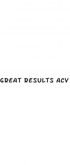 great results acv keto gummies reviews