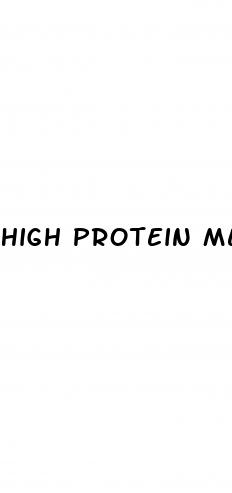 high protein meal ideas for weight loss