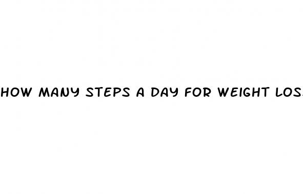 how many steps a day for weight loss