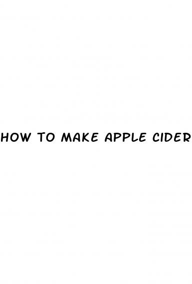 how to make apple cider vinegar for weight loss