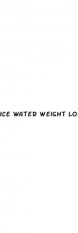 ice water weight loss