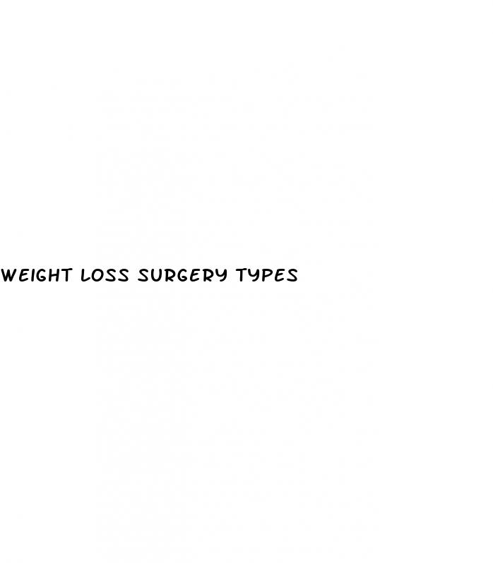 weight loss surgery types