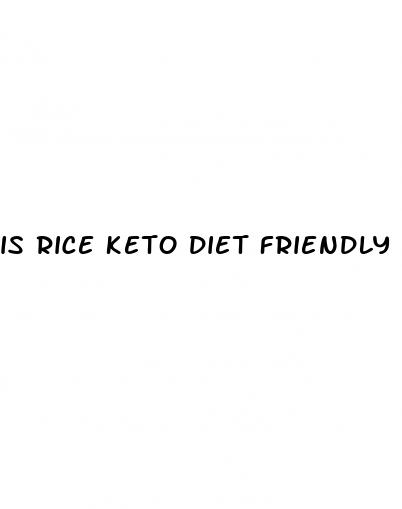 is rice keto diet friendly