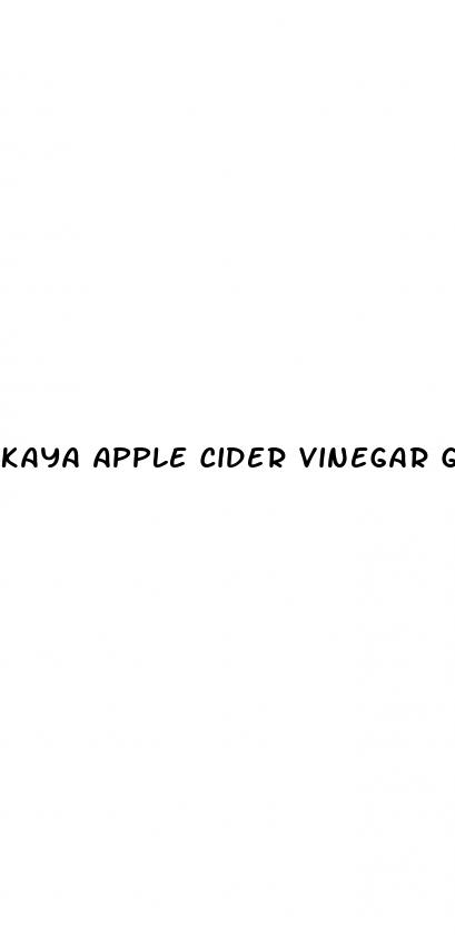 kaya apple cider vinegar gummies
