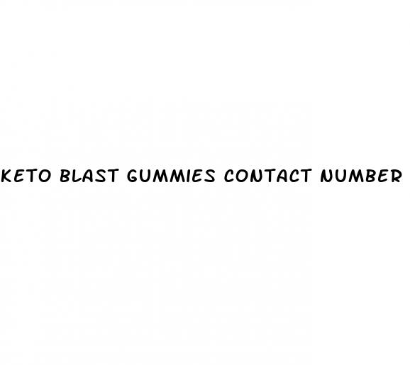 keto blast gummies contact number