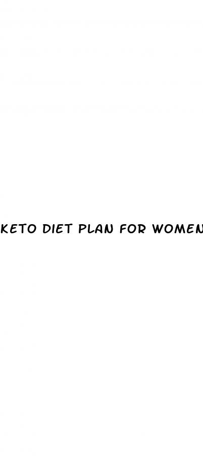keto diet plan for women