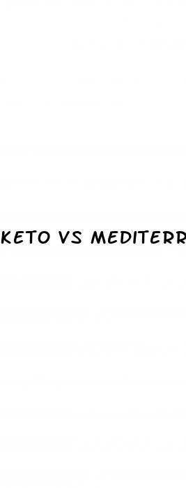 keto vs mediterranean diet