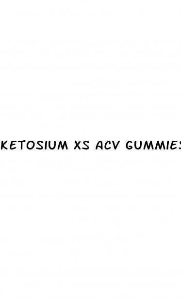 ketosium xs acv gummies 500mg reviews