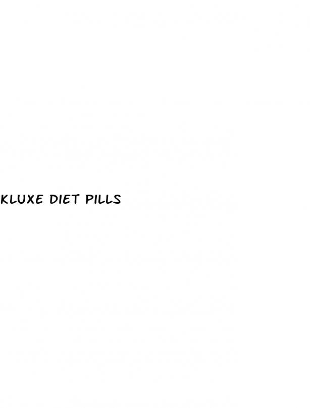 kluxe diet pills