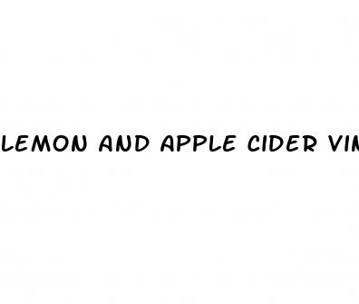 lemon and apple cider vinegar weight loss