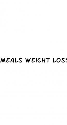 meals weight loss