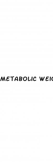 metabolic weight loss centers