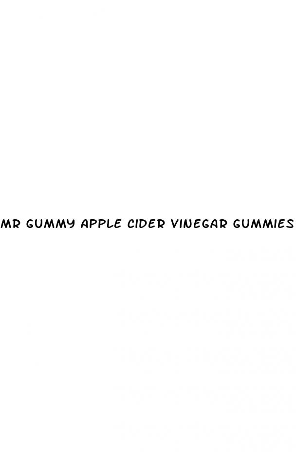mr gummy apple cider vinegar gummies 180