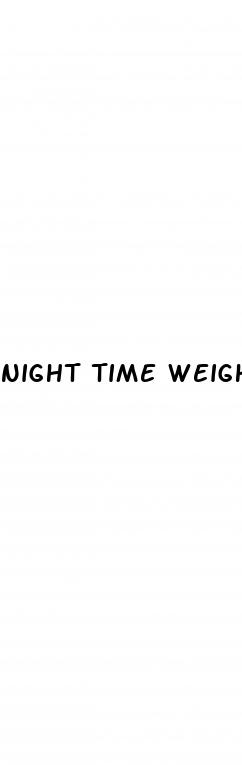 night time weight loss gummies