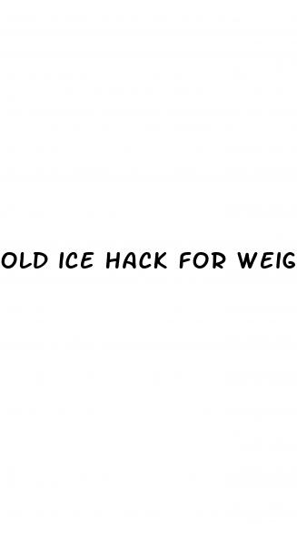 old ice hack for weight loss