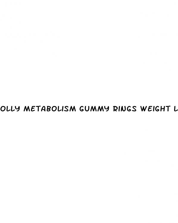 olly metabolism gummy rings weight loss