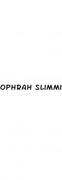ophrah slimming gummies