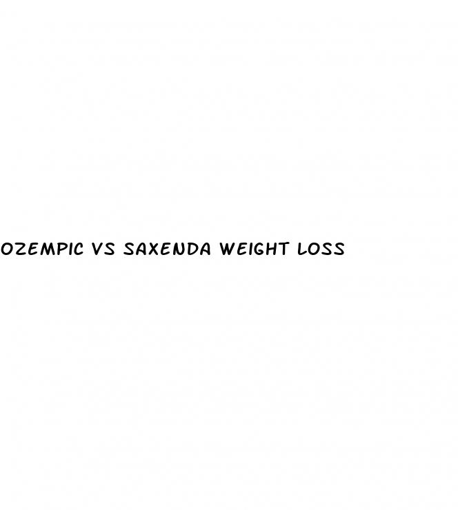 ozempic vs saxenda weight loss