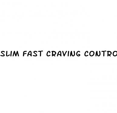 slim fast craving control gummies