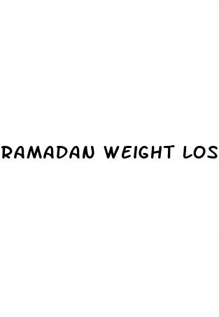 ramadan weight loss