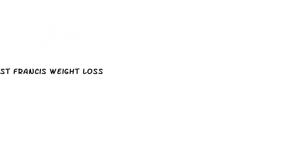 st francis weight loss