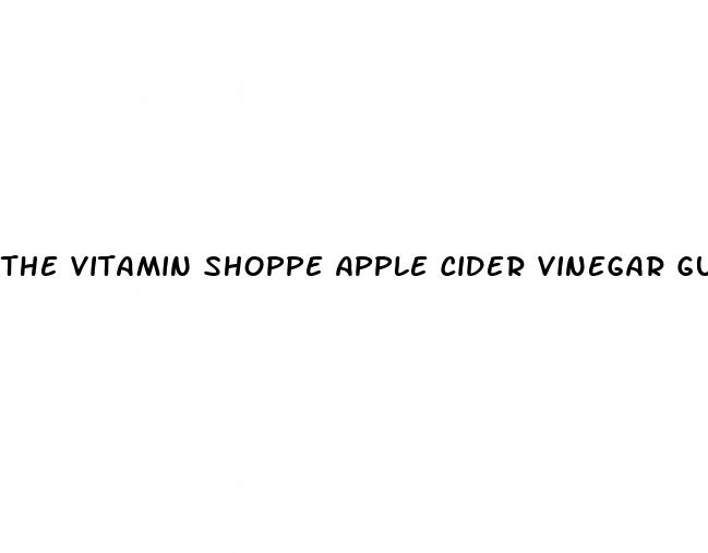 the vitamin shoppe apple cider vinegar gummies