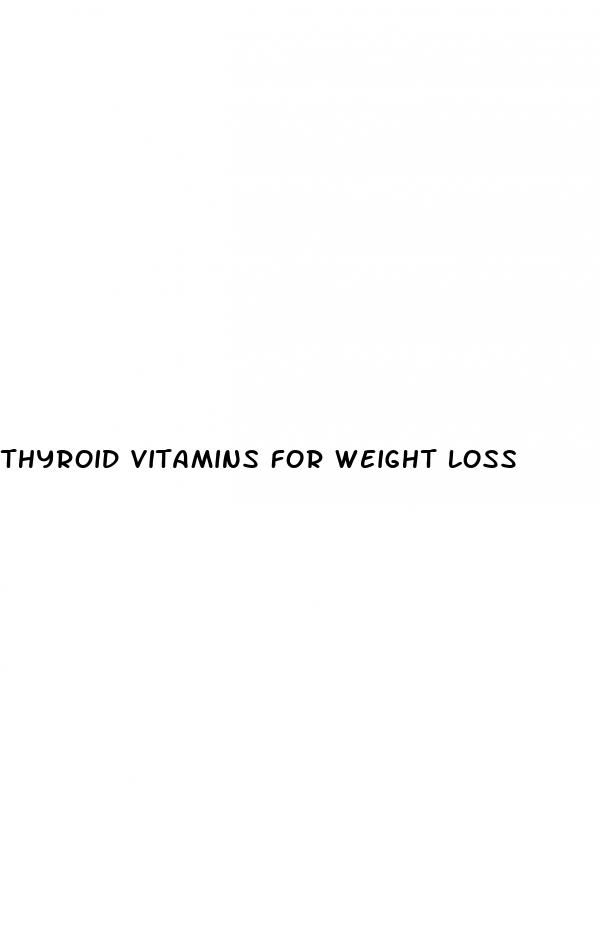 thyroid vitamins for weight loss
