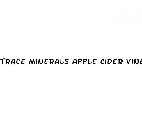 trace minerals apple cider vinegar gummies