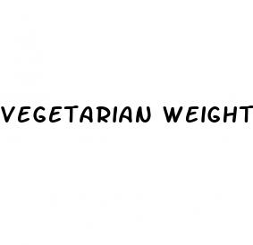 vegetarian weight loss plan